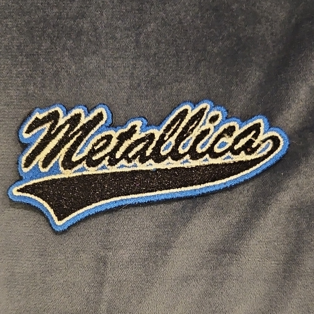 Metallica Blue and Black Patch